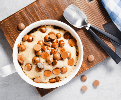 mug cake de chocolate y almendra